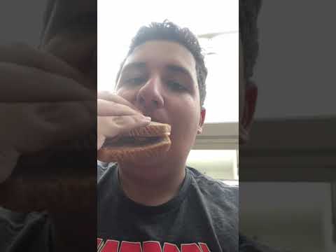 FAT HISPANIC DUDE SWALLOWS A PBNJ