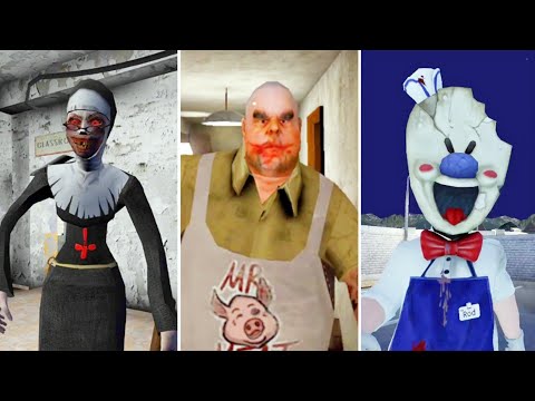 Keplerians Games Old Chase Music | Evil Nun Vs Mr Meat Vs Ice Scream