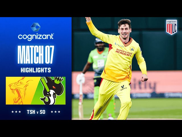 Cognizant Major League Cricket 2025 Match Highlights | Texas Super Kings vs Seattle Orcas