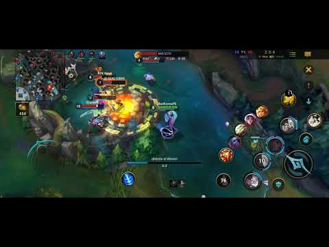 Seraphine Kills New Patch 2.4A #LOL #WILDRIFT //kDA Skin