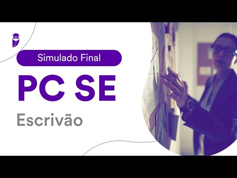 Simulado Final PC SE - Escrivão: Correção