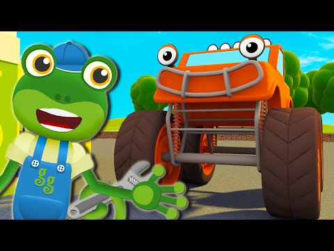 Max The Monster Truck Song | Gecko's Garage | Songs For Children | Educational Videos For Toddlers