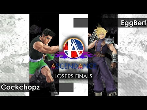 Smash 4: PBG | MNK | Cockchopz (Little Mac) V EggBert (Cloud) - Ascendance 81 Tournament SSB4