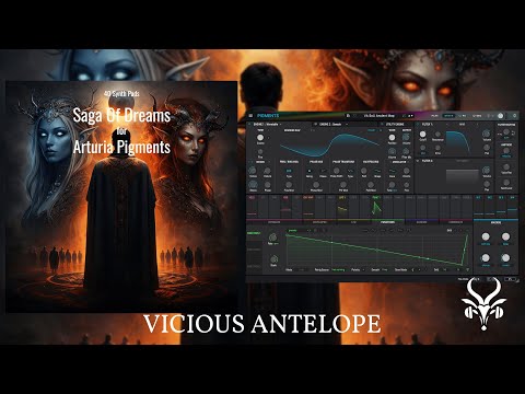 Arturia Pigments Presets | Saga Of Dreams by Vicious Antelope | Ambient Cinematic Pads