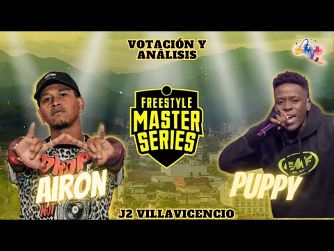 🔥PUPPY DA CATEDRA DE FLOW🔥| REACCION A AIRON VS PUPPY J2 FMS COLOMBIA