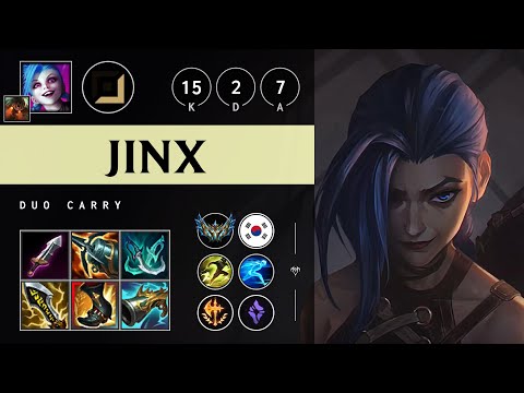 Jinx ADC vs Kai'Sa - KR Challenger Patch 25.20