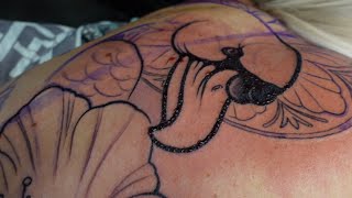 Swan Tattoo Part 1 Full Back