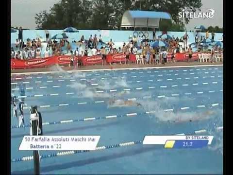 Serie 22 dei 50 Farfalla  Assoluti Maschi Master - 12 MEMORIAL ANDREA BETTIOL