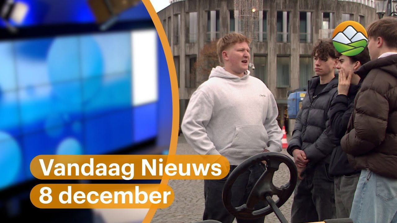 Vandaag Nieuws: Vier studenten fietsen van Maastricht tot Den Bosch