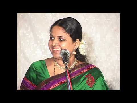 Smt Ranjani Hebbar rendering Hiranmayim Sada  in  Raga Lalitha