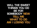 Ronnie Milsap   Am I Losing You Karaoke