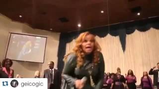 Go ahead First Lady ! @karenclarksheard #karenclarksheard