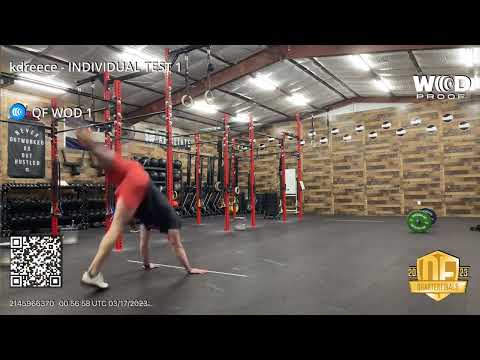 CrossFit Quarterfinals 2023 Test #1 - Individual Men