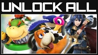 Super Smash Bros Wii U & 3DS Guide - How To Unlock All Secret Characters Quickly