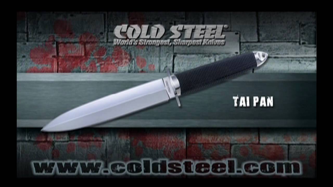Cold Steel Tai Pan Fixed Blade Knife (7.5" San Mai III) 13D
