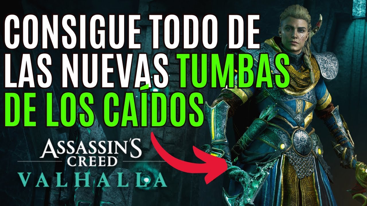 ?? TODO lo NUEVO en las TUMBAS de los CAÍDOS en ASSASSIN´S CREED VALHALLA ?? FINAL TUMBA de los CAÍDOS