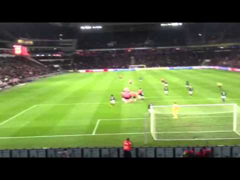 PSV-RKC. Doelpunt Mertens