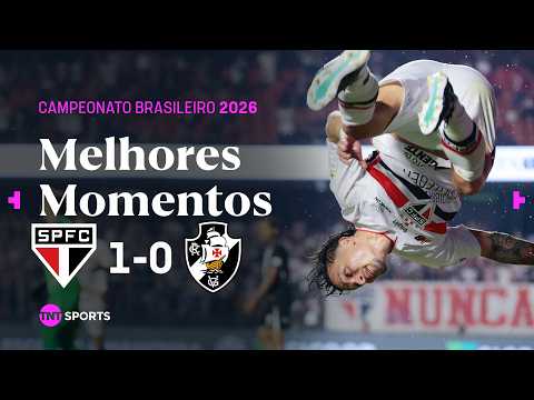 ARTUR CRAVA E TRICOLOR VENCE NO MORUMBI! SÃO PAULO 1X0 VASCO DA GAMA – MELHORES MOMENTOS
