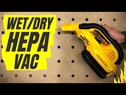 Awesome little wet/dry vac! Dewalt Portable Cordless DCV517 REVIEW