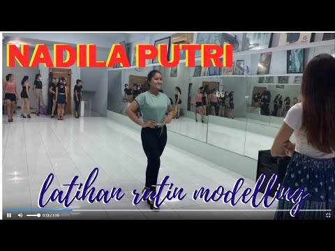 AKSI NADILA PUTRI dalam AKSI MODELLING