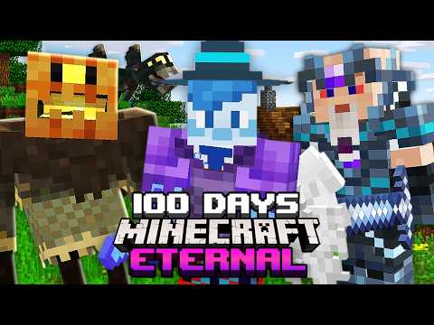 I Survived 100 Days in Eternal Minecraft