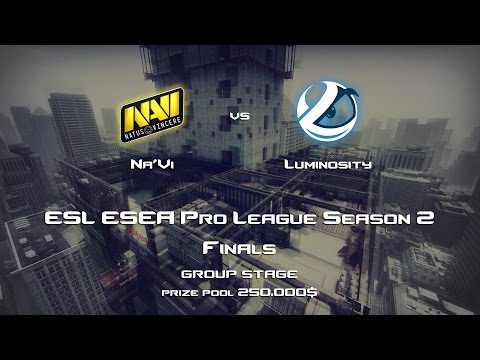 Na'Vi vs LG; ESL ESEA LAN 10.12.2015