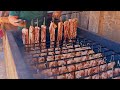 Amazing！Traditional Smoked Cured Pork Belly, Cured Sausage Making / 一天600條！煙燻臘肉, 傳統臘腸製作, 