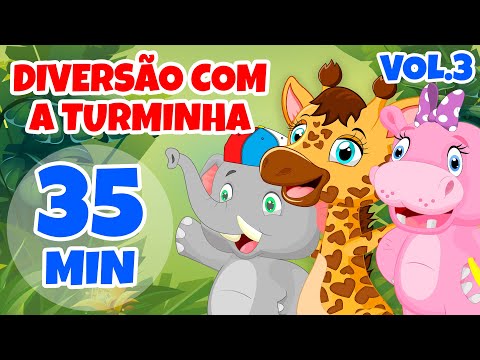 Diversão com a Turminha Vol. 3 - Giramille 35 min | Desenho Animado Musical