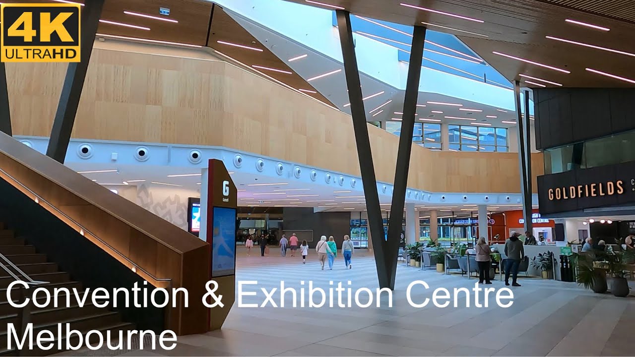Embark on a walking tour at Melbourne Convention and Exhibition Centre.