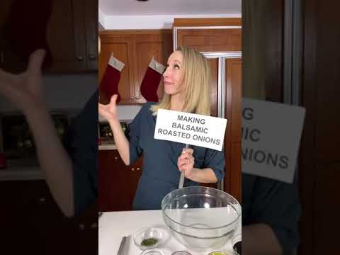 Silent Recipes - Balsamic Roasted Onions