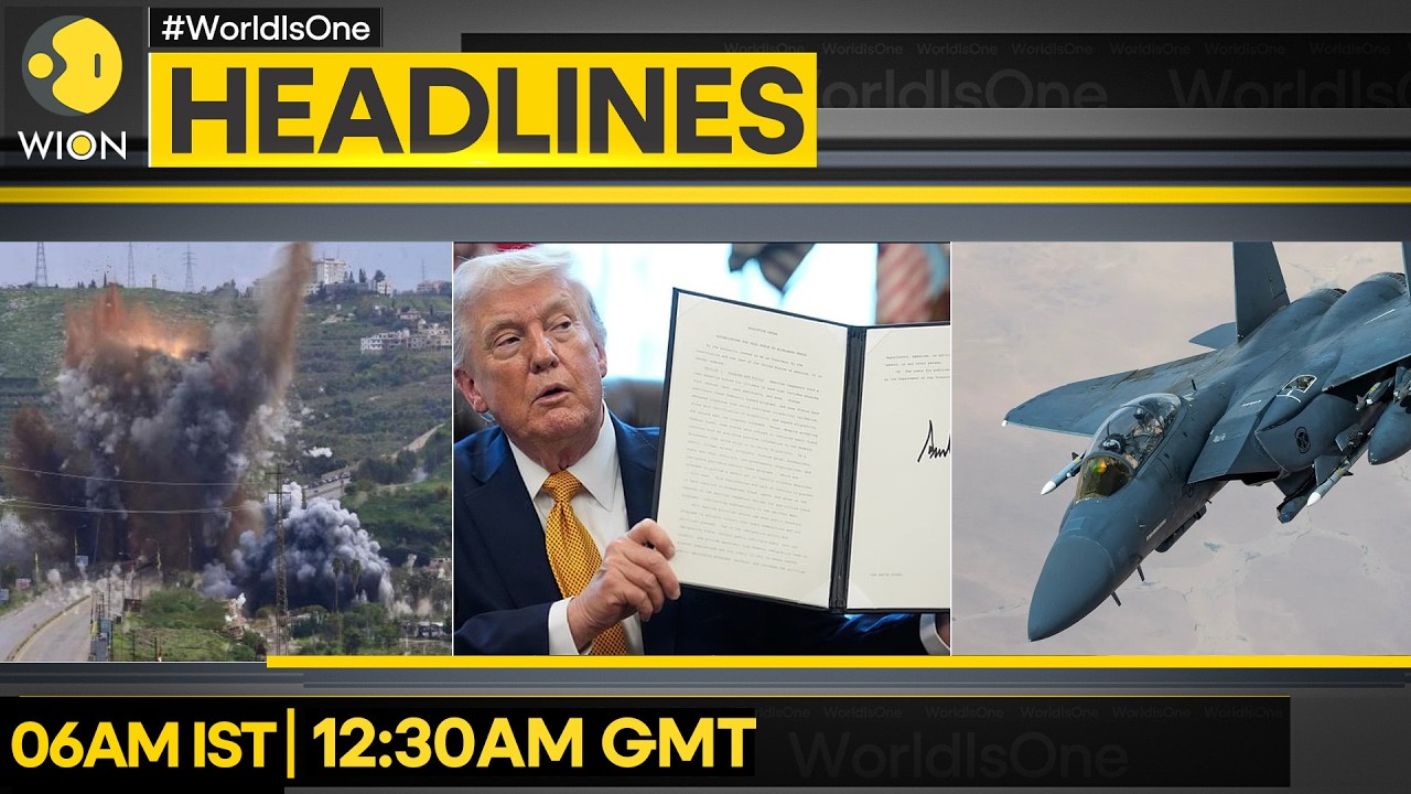 Iran War | Moment: IDF Strikes Hit Key Lebanon Bridge | US Denies That Iran Shot Down F-15 | WION