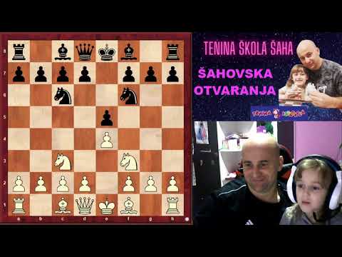 TENINA ŠKOLA ŠAHA 28. dio - ŠAHOVSKA OTVARANJA
