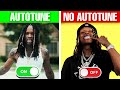 GENIUS INTERVIEWS VS SONGS AUTOTUNE VS NO AUTOTUNE