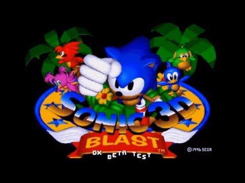 Sonic 3D Blast Director's Cut (Genesis) - 100% Complete Longplay