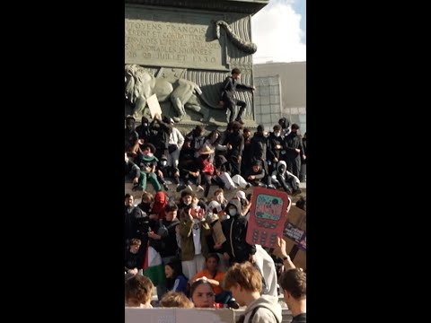 Protesters undeterred by police tactics in Paris