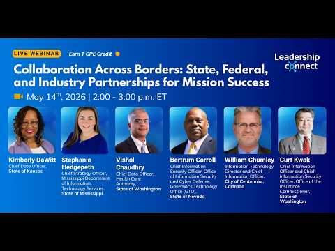 Kimberly DeWitt as panelist at Leadership Connect discussing cross-sector collaboration