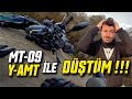 I HAD AN ACCIDENT WE SLIDED ON HIDDEN ICE WITH THE NEW YAMAHA MT 09 Y AMT