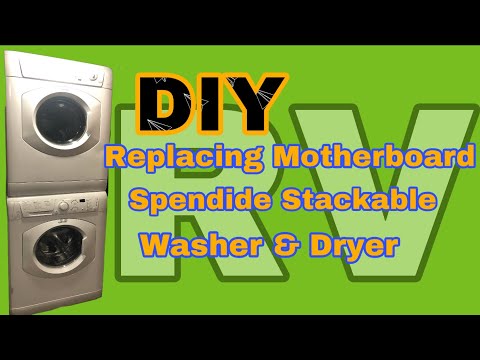 DIY Replacing Motherboard In Splendide Washing Machine