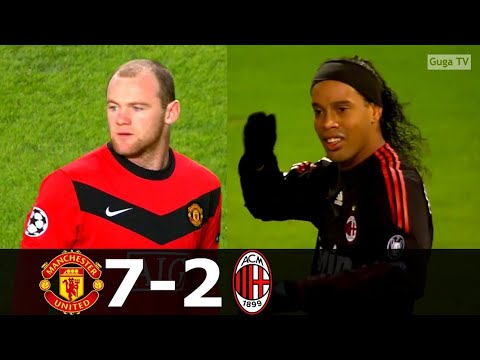 Manchester United vs AC Milan 7-2 (agg) - 2009/2010