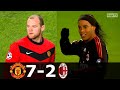 Manchester United vs AC Milan 7-2 (agg) - 2009/2010