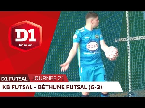 J21 : Kremlin Bicetre Futsal - Bethune Futsal (6-3)