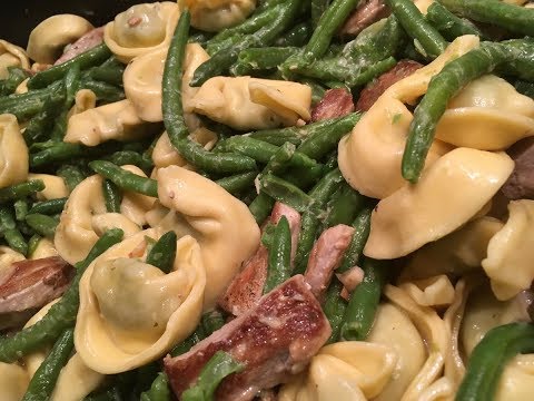 Original Rezept für Tortellini mit Filet vom Schweinefleisch Dutch Oven Sieger Rezept