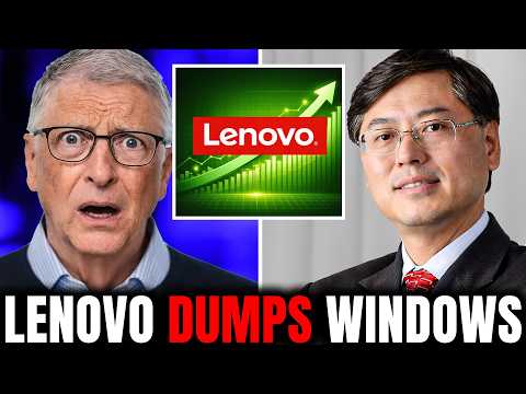 Bill Gates FURIOUS As Lenovo DITCHES Windows For Linux