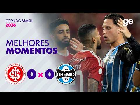 Gols e melhores lances de Internacional x Grêmio