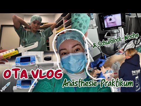 OTA Vlog: Schulblock & Anästhesie Praktikum 💉 - so war’s wirklich! 🤫🤓 #otaausbildung 