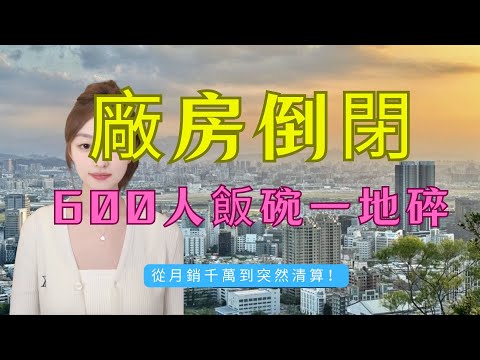 爆單變爆廠？訂單還在，工廠沒了？深圳老牌大廠突發清算！幾百人飯碗碎到一地都係！員工遣散費恐凍過水！深圳跨境大廠集體「猝死」內幕曝光！揭開大灣區「斷崖式失業」殘酷真相！#深圳工廠倒閉 #投資陷阱 #經濟