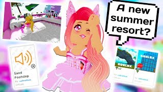 New Realm Summer Resort Sneak Peek In Royale High Roblox - 