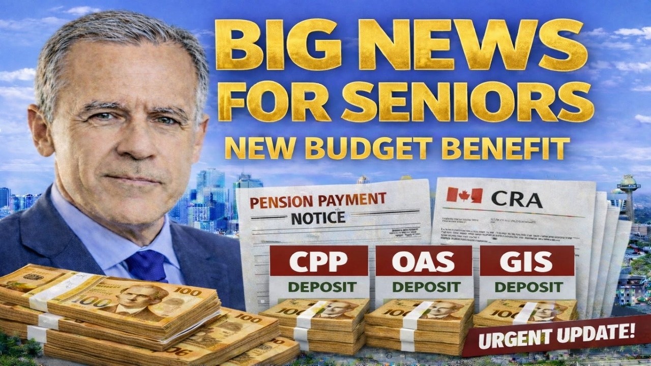 Federal Budget 2026 New Senior Benefits Explained Simply — CPP, OAS & GIS Full Breakdown