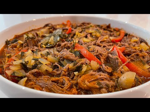 My Cuban Abuela’s Ropa Vieja Recipe | Cuban Style Shredded Beef