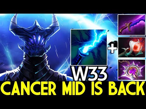 W33 [Razor] Cancer Mid is Back with Annoying Build 7.24 Dota 2